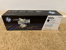 Original HP 202A Black Toner Cartridge LaserJet Pro M254 CF500A 2 count