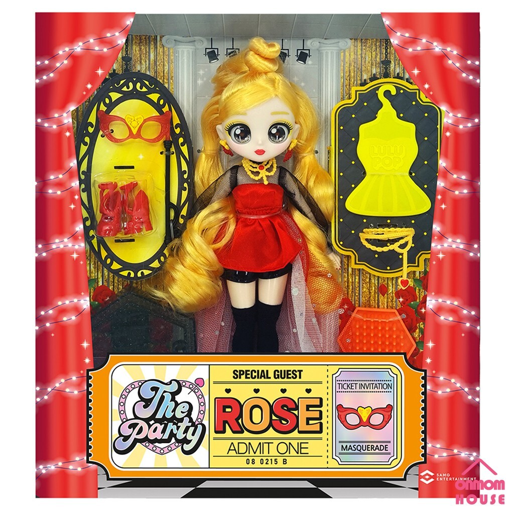 LULU POP The Party ROSE K-POP Fashion Doll Idol Group Korean