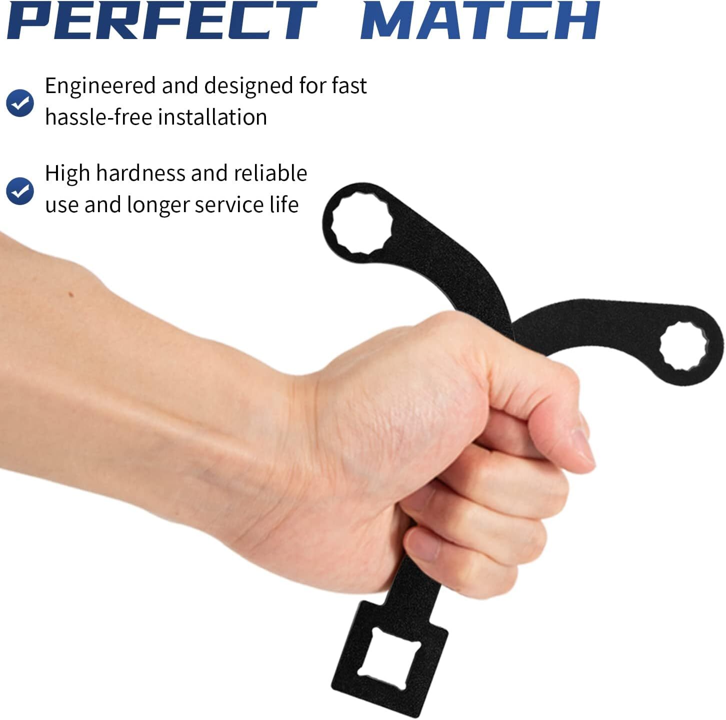 9866B 12MM & 15MM 12-Point Turbo Charger Bolt Wrench Tool Pair with 1/2" Drive