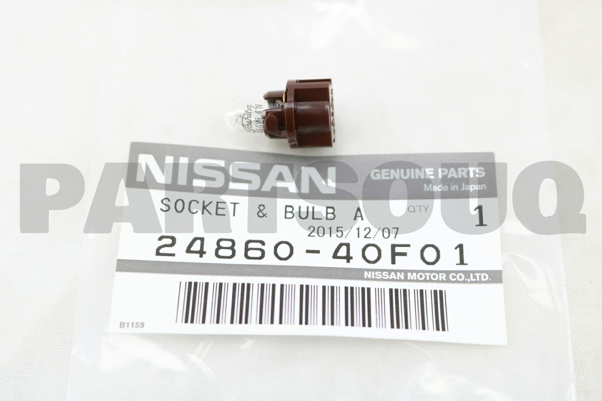 2486040F01 Genuine Nissan BULB 24860-40F01 | eBay