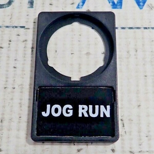 WEG APP30-22 22MM LEGEND PLATE W/HOLDER (JOG RUN) LOT OF 26 | eBay