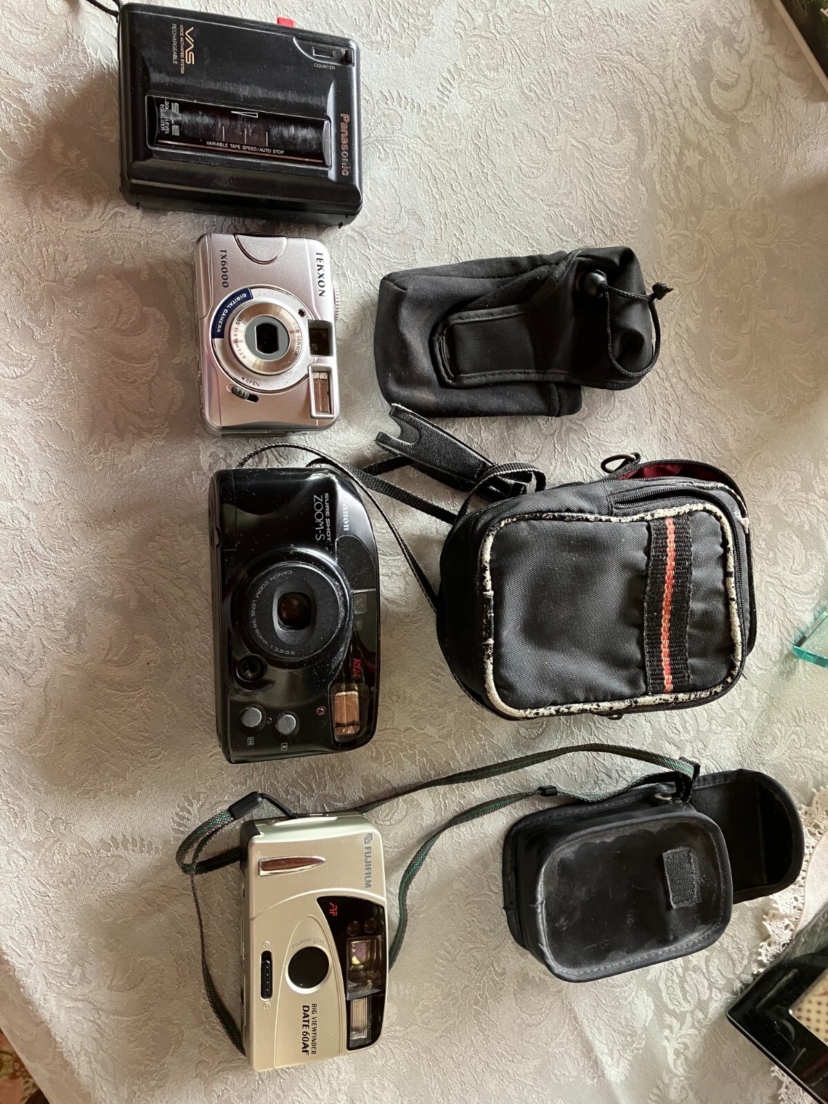 Three old cameras + one recorder