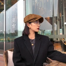 Men Newsboy Cap 100% Cotton Twill Summer Gatsby Beret Driving Cabbie Hat 2025