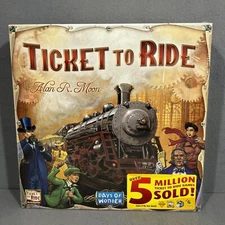 New Days of Wonder Ticket To Ride Train Board Game Night Tabletop 2-5 Players