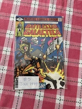 Marvel Comics BSG Comic Battlestar Galactica #5 EX