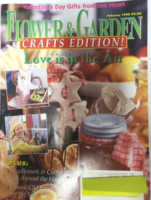 Flower And Garden Craft Edition February 1998