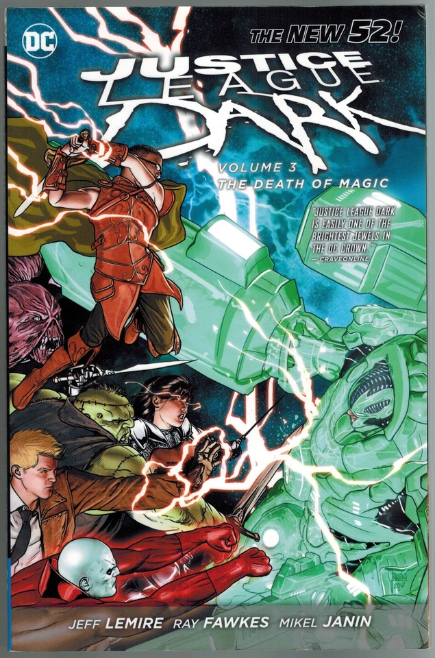 Justice League Dark TP 3 La Mort De Magic DC Comics 2014 - Photo 1/1