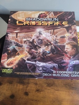 Catalyst Shadowrun Crossfire Cooperative Deck Building Game