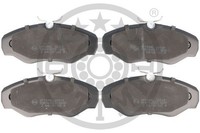 Optimal BP-12014 BremsklöTze, BremsbeläGe Vorne FüR Renault Trafic II Bus (Jl)