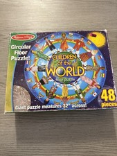 Melissa  Doug Children Around The World Floor Puzzle 48 Pcs 2866
