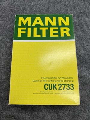 Mann Filter CUK 2733 Cabin Filter With Activated Charcoal 