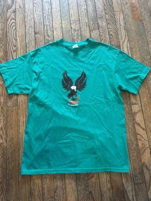 Vintage Toy Machine Skateboards T-shirt Size Large 90s Eagle Pink Grunge Eagle 