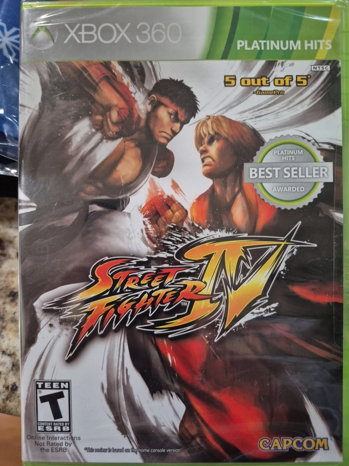 NEW/SEALED Street Fighter IV (Xbox 360, 2014) - Image 2 of 2