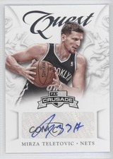 2012-13 Panini Crusade Quest Auto Mirza Teletovic #22 Auto 0b9