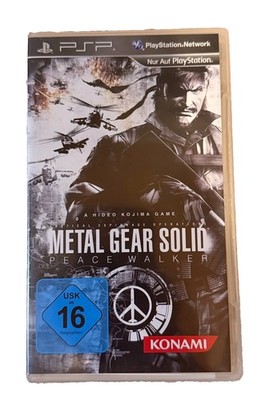 Metal Gear Solid Peace Walker Sony PSP inkl. Anleitung Zustand: SEHR GUT PAL DE