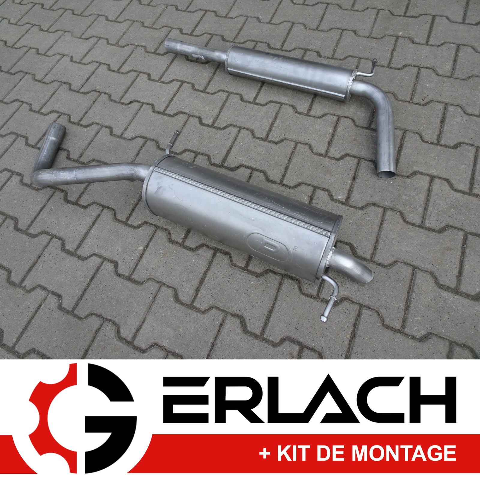 Silencieux echappement Seat Skoda VW 1.6 resout le bruit et la rouille