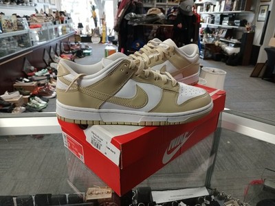 [DV0833-100] Mens Nike Dunk Low 'Team Gold' Super Clean Slightly Used