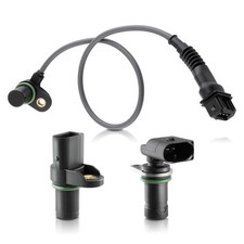 Engine Cam Crank Position Sensor 3PCS for BMW...
