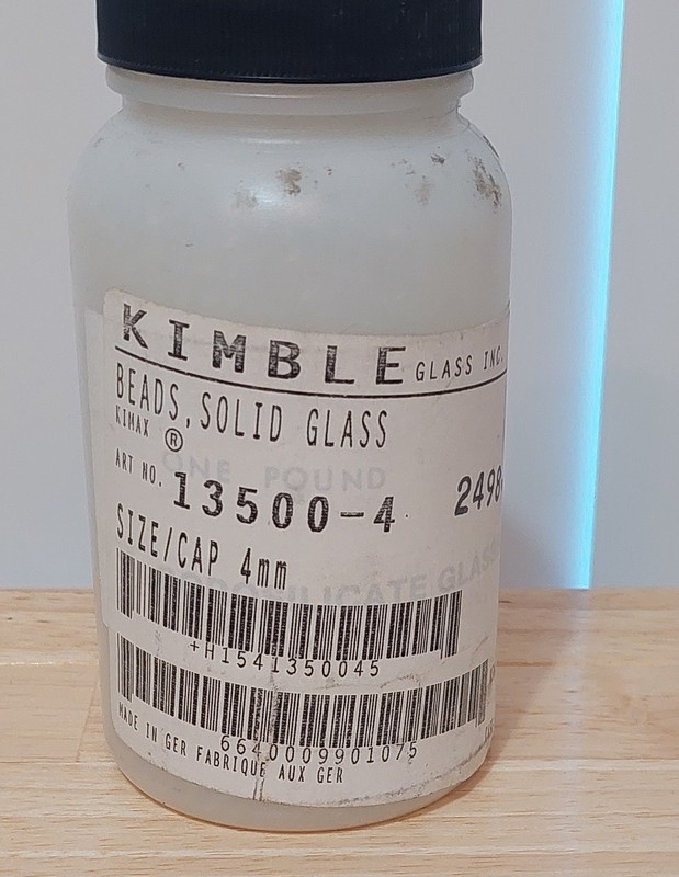 Kimble Glass, Inc., 4mm solid glass beads