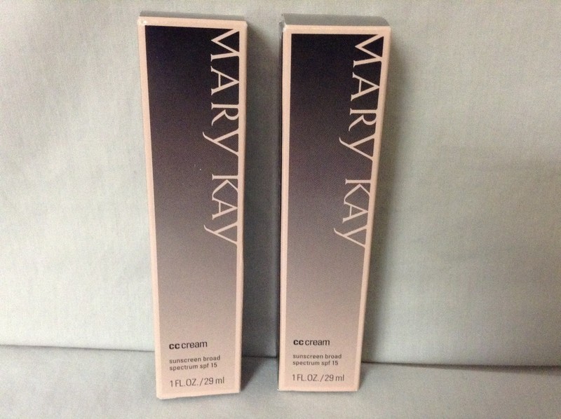Lot of 2 Mary Kay CC Cream Complexion Corrector Cream #072825 Deep&Very Deep EXP