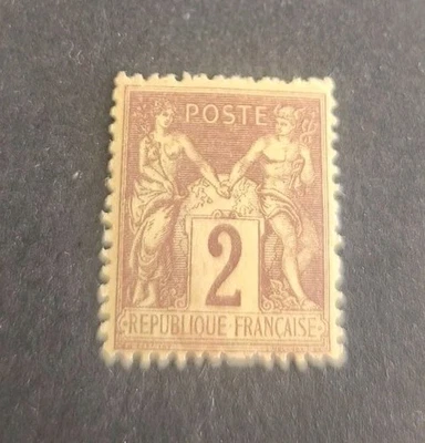 ALBUM#48 TIMBRE FRANCE TYPE SAGE 85 NEUF** MNH LUXE - Photo 1/3