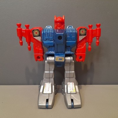 Vintage Robot Fighter 1980s Space Toy Transformer KO Topspin Jumpstarters ERSATZTEILE