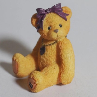Enesco Cherished Teddies Figur Februar Little Sparkles Birthstone Bear Amethyst