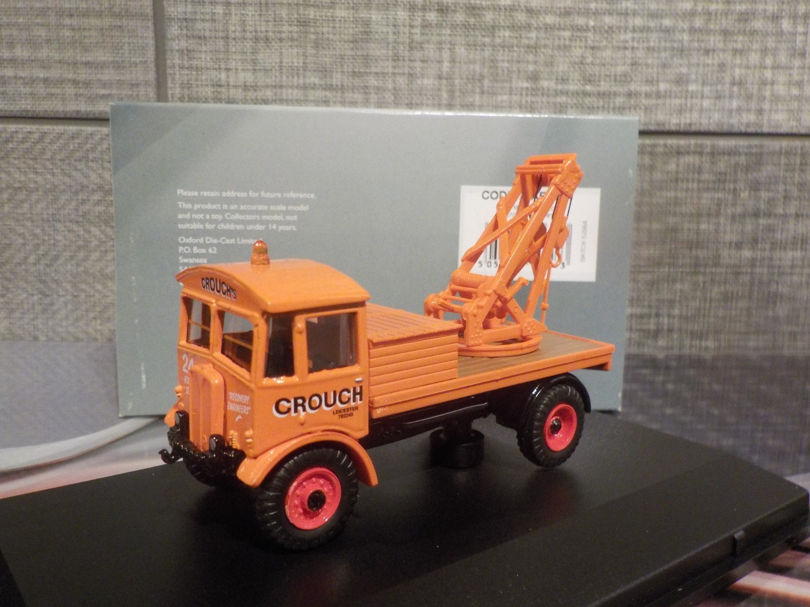 AEC Matador -  Wrecker  - Crouch - Oxford Diecast 1/76 76AEC021