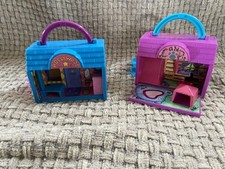 1995 Pound Puppies Camp Hide and Seek And Hollywood Movie Studio incomplete