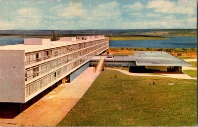 Brasilia Palace Hotel Brasilia Brazil Vintage Photochrome Postcard c1960s