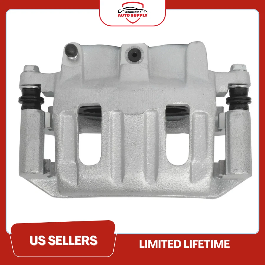 Pinza de freno del conductor delantero izquierdo con conjunto de soporte para Dodge Dakota 2003 2004 Foto 4 de 4