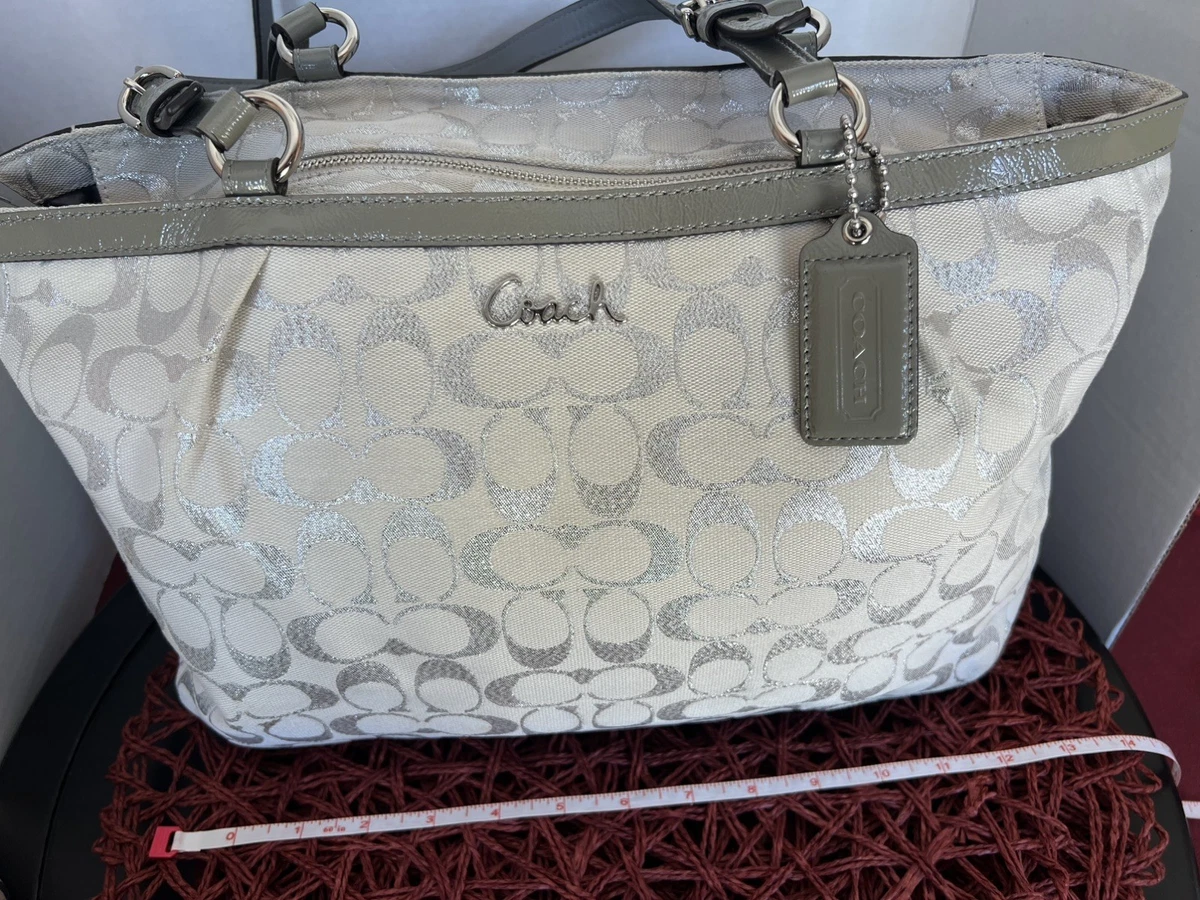 Coach Gray Metal Bags & Handbags for Women for sale | eBay
