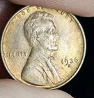 AU 1936 S Lincoln Wheat Cent / Penny Some Luster