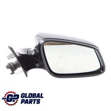 BMW F10 F11 High Gloss Auto Dip Right Wing Mirror O/S Carbonschwarz Black 416