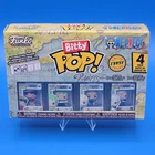 Funko Bitty Pop! -  One Piece - 4-Pack - Luffy, Zoro, Morgan & 1/3 Smoker CHASE!