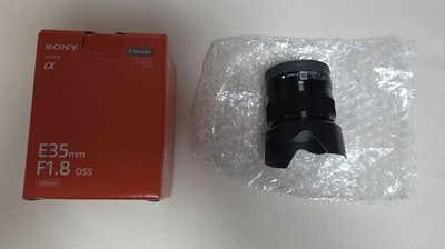 Sony SEL35F18 E 35mm F1.8 OSS Prime Lens for Sony Alpha E-mount with Box