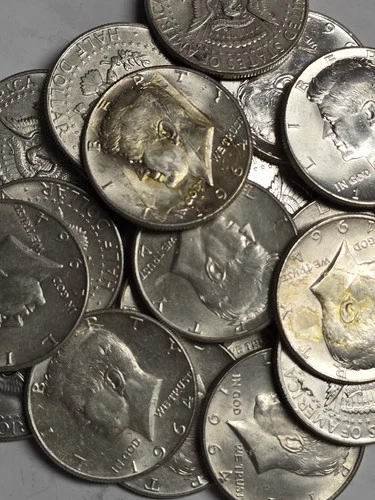 1964 Kennedy Silver Half Dollar 20 Coin Roll ($10 Face Value) SKU05