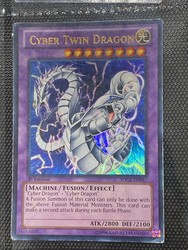 Cyber Twin Dragon SDCR-EN037 Ultra Rare 1st Edition