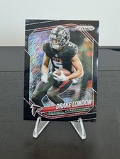 2025 Prizm Football FOTL Black Shimmer 1/1 DRAKE LONDON 