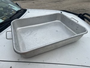 WINCO ALRP-1824 #17 Made in Korea Aluminum Tray reinforced folding handles 24x18