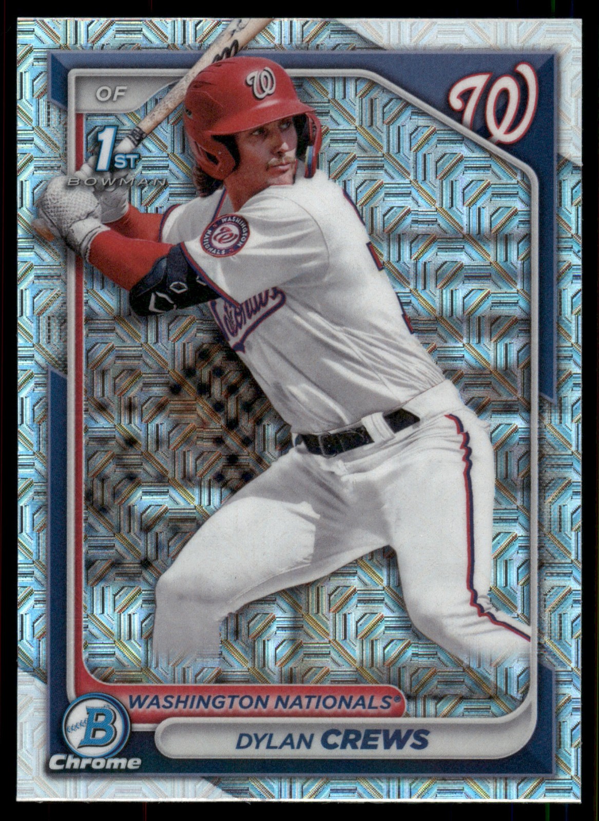 2024 Bowman  Dylan Crews Chrome Prospects Mojo Refractor #BCP-23