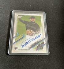 2021 Topps Chrome - Rookie Autographs Eddy Alvarez #RA-EA (AU, RC)