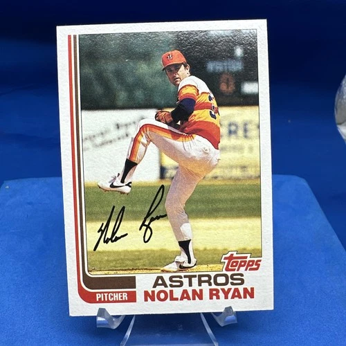Topps 1982 Nolan Ryan #90 Houston Astros Base Set MLB Baseball Card