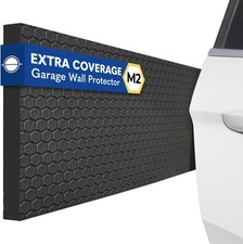 Garage Wall Protector Car Door Wall Protector, Tool-Free, 4 Pack Black