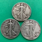 1945, 1946, 1947  Walking Liberty Silver Half Dollars- Free Shipping in USA