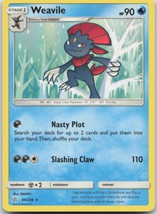 Weavile 44/236 Cosmic Eclipse