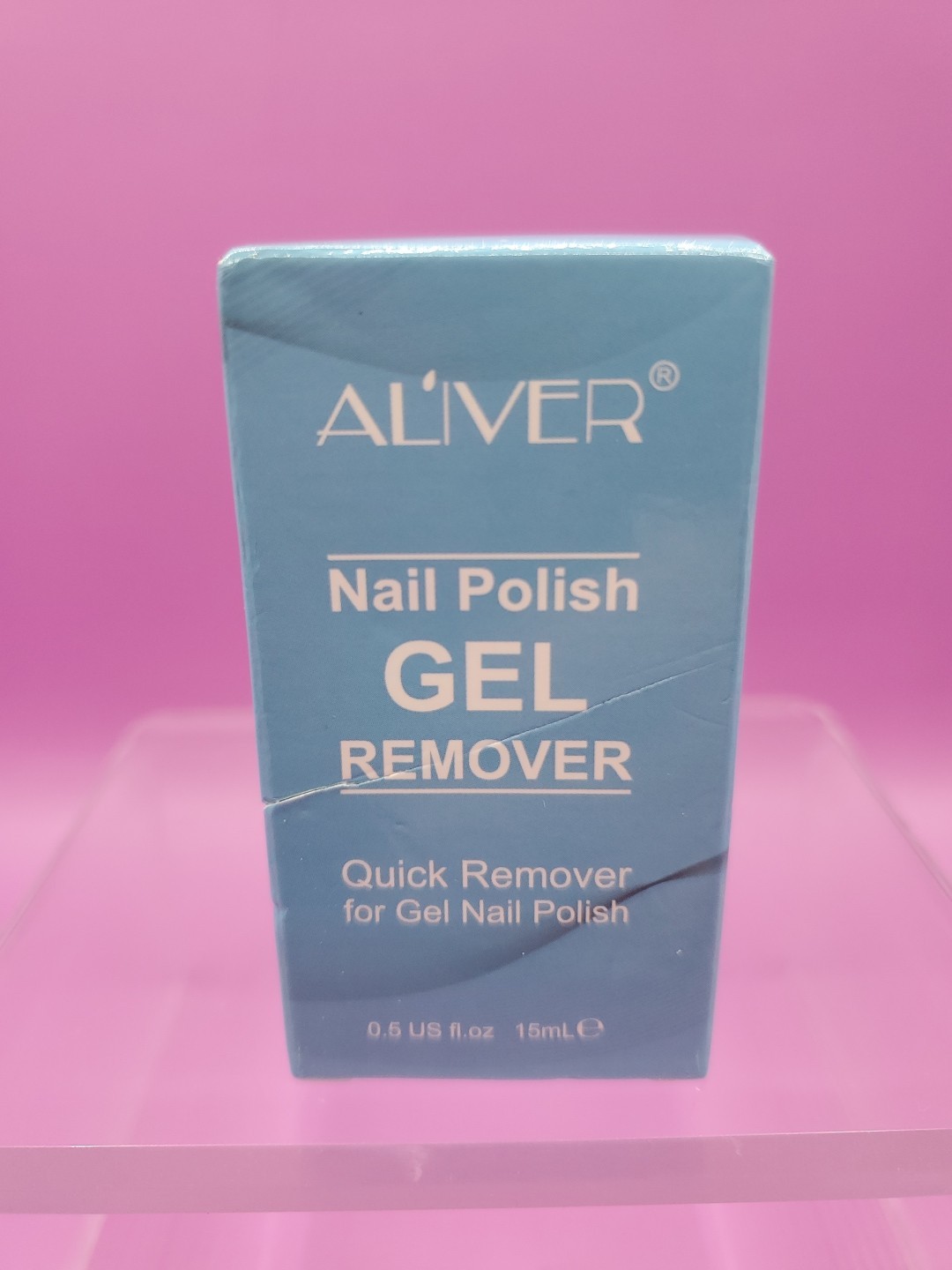 Aliver Nail Polish Gel Quick Remover 15ml / 0.5oz Time Saving Hassle Free 01/27