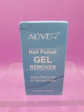 Aliver Nail Polish Gel Quick Remover 15ml / 0.5oz Time Saving Hassle Free 01/27