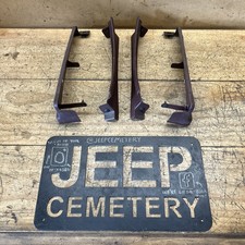 84-94 Jeep Cherokee Xj Cordovan Front Seat Brackets Manual Double Plastic Trim 84-94 Jeep Cherokee Xj Cordovan Front Seat Brackets Manual Double Plastic Trim