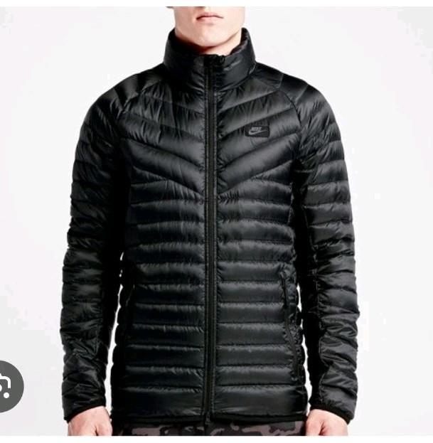 SACAI X NIKE NIKE GUILD 550 PIUMINO TECNICO GIACCA uomo taglia XL nero